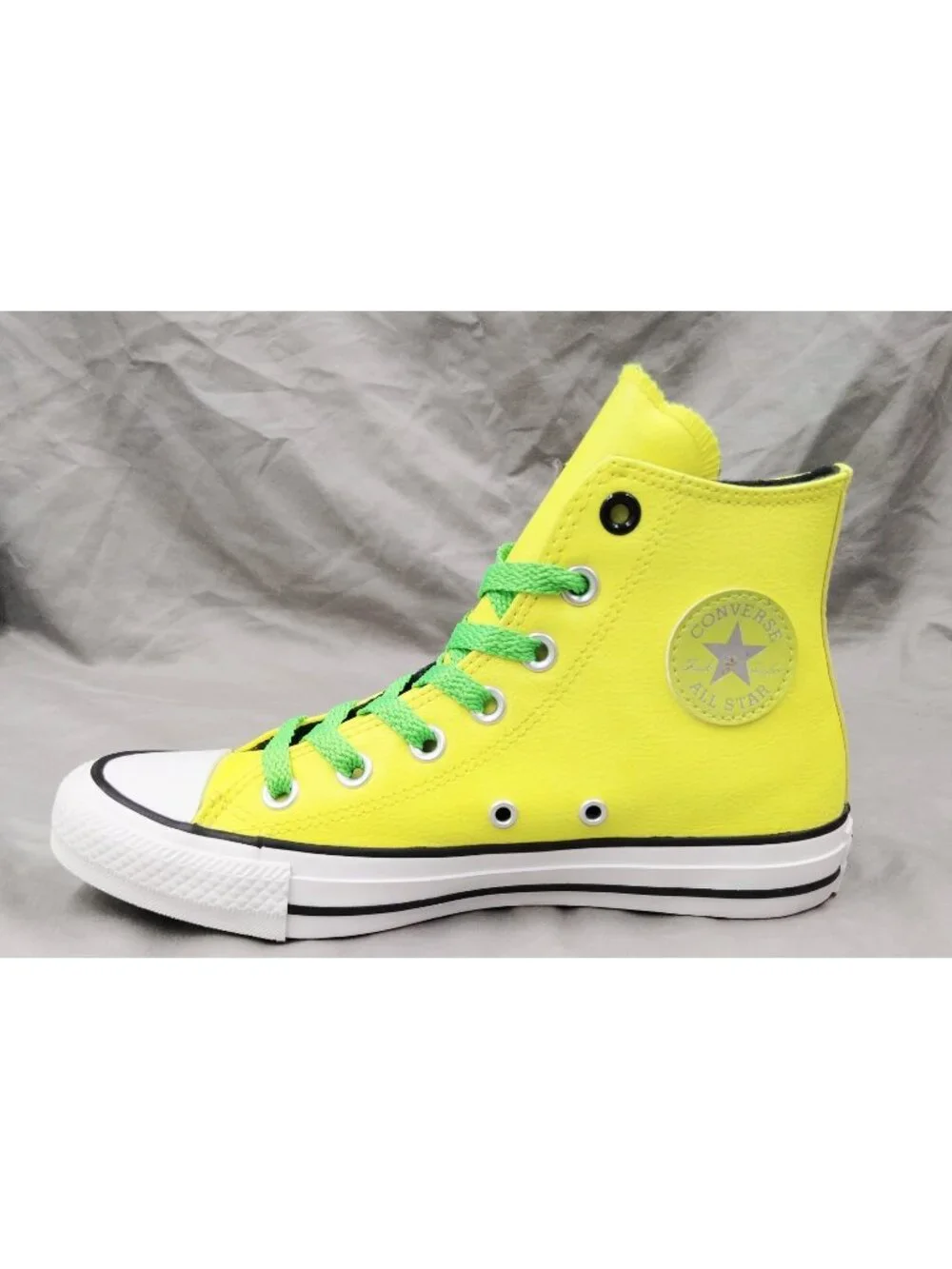 Converse Chuck Taylor All Star Hi 169453C Yellow Synthetic Mens 4 Womens 6